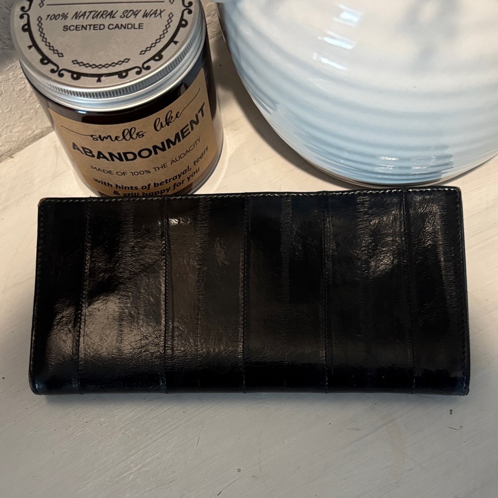 Gucci Black Eel Wallet - RARE! - Picture 6 of 7